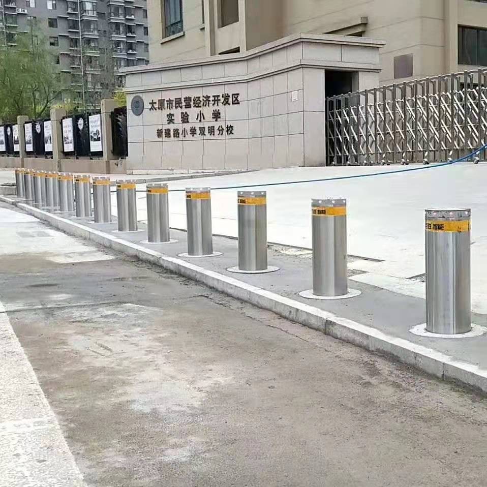 液压升降柱 某商业广场步行街 升降管控效果图(图1)