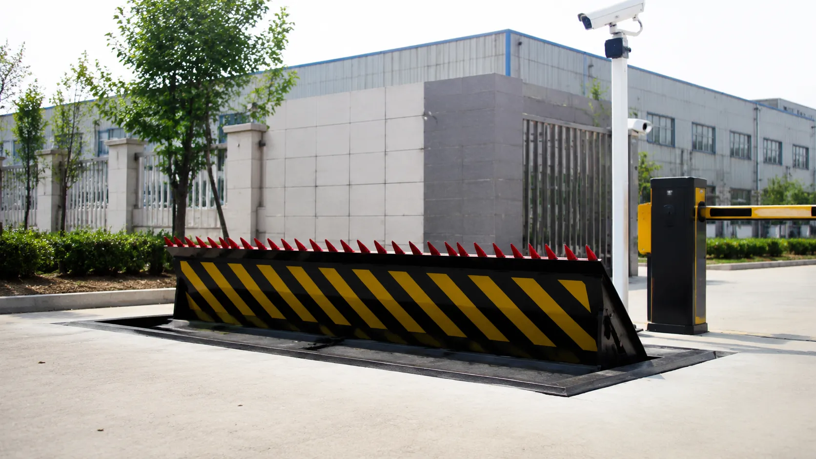 路障机防撞等级K4和K12对比示意图,路障机防撞测试实拍 路障机防撞等级K4和K12区别详解(图1)